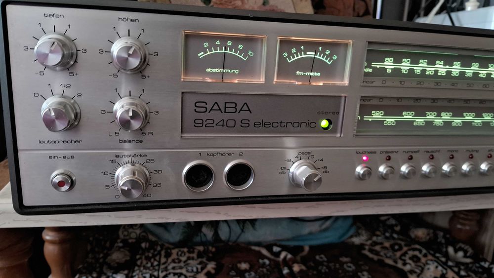 Professional SABA 9240 S - Made in Germany, стерео ресивер 2х80 ватт