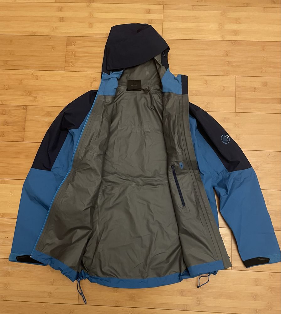 Куртки Mammut gore-tex мембрана туристична трекінгова нова на утяжках