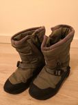 Botas de neve e caminhada