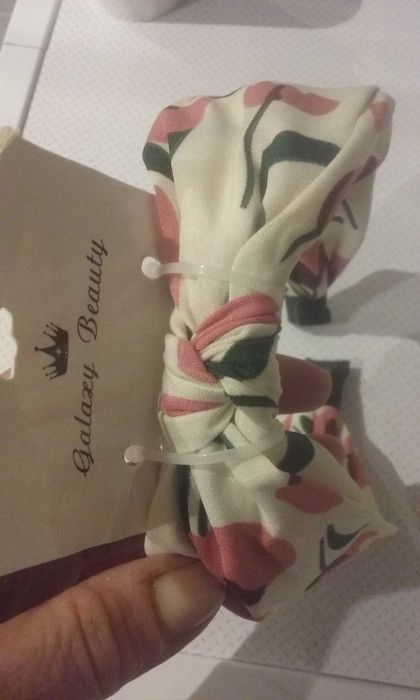 Opaska do włosów NOWA wiosenna kwiaty