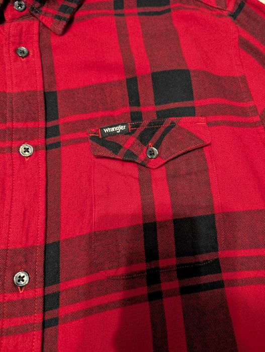 Мужская байковая рубашка Wrangler, размер XL