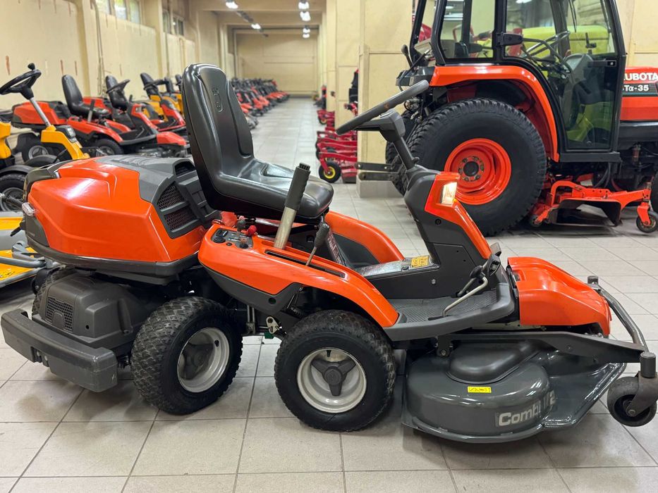 Traktorek Rider Husqvarna R 316 TXS 4X4 KAWASAKI 351 MTG Wspomaganie