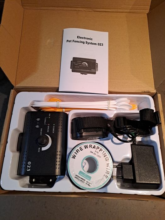 Cerca eléctrica cães nova