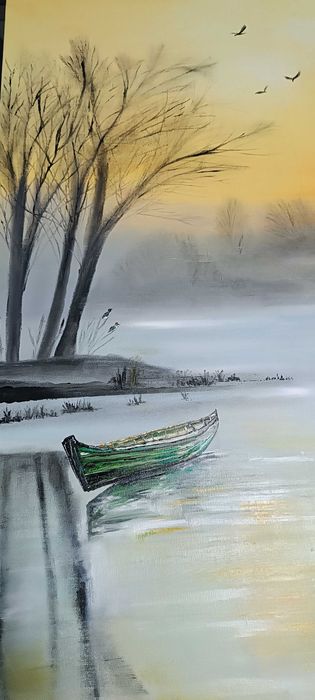 Óleo sobre tela, original, 70cmx100cm