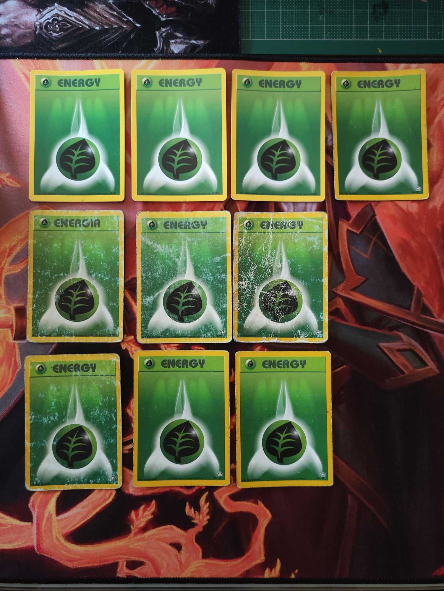 37 energias  Cartas Pokémon