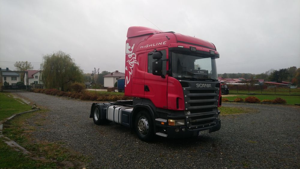 Scania r420 manual retarderem 2005r