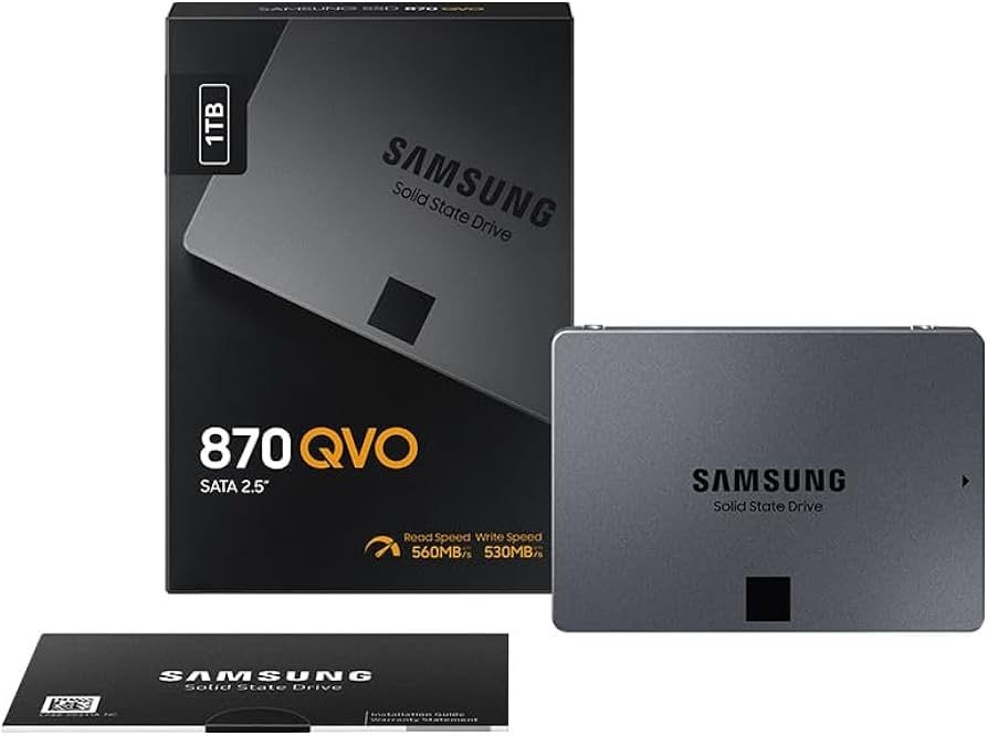 твердотільний накопичувач (SSD) Samsung 870 QVO 1 ТБ