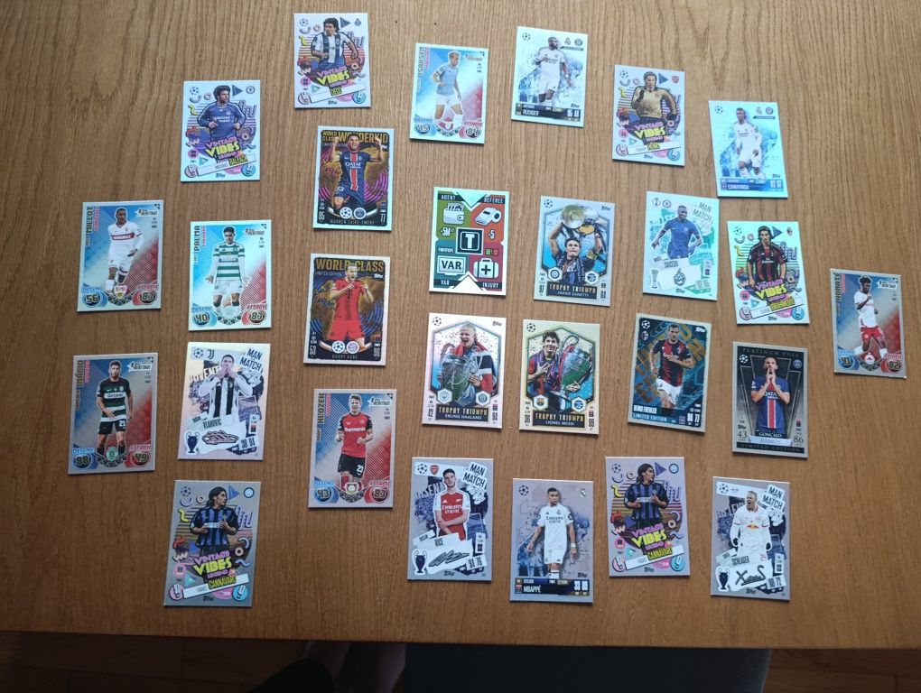 Karty tops match attax 2024/2025