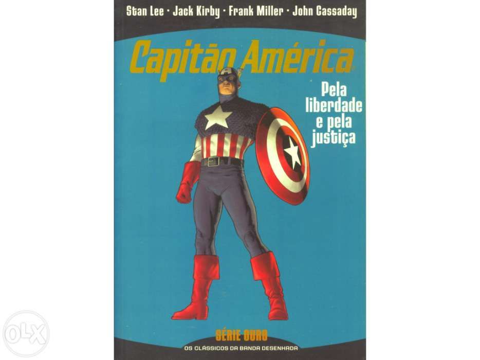 Livro BD - Capitão América