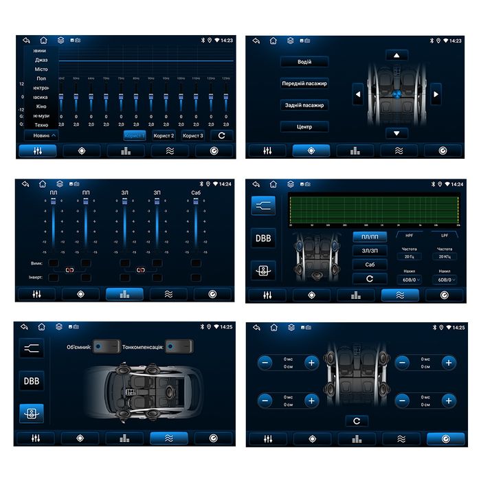 Автомагнітола Cyclone C9-009 (4x64 4G 2K)