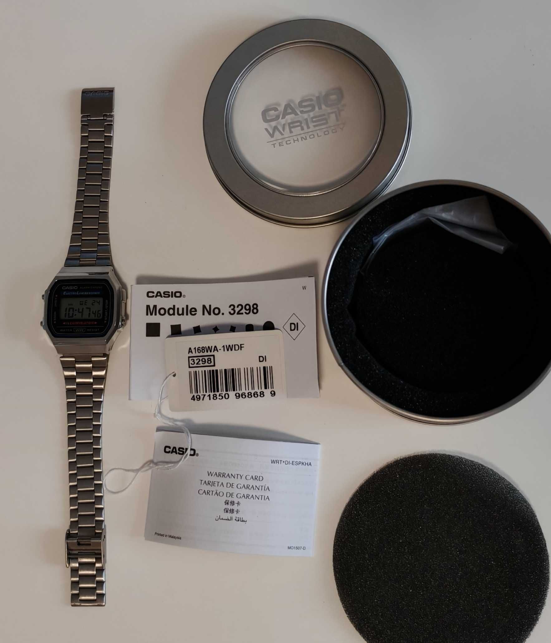 Casio A168WA-1WDF Оригинал