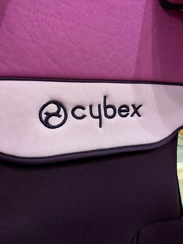 Автокрісло Cybex Solution X-Fix Purple Rain з ізофікс група 2/3