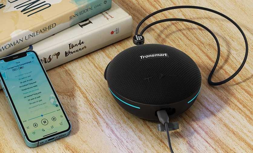 Блютуз колонка Tronsmart 15 Вт (ВЛАГОЗАЩИТНАЯ)  IPX7