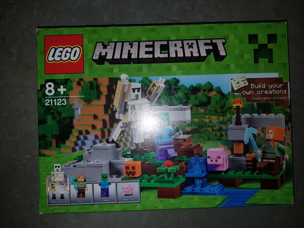 Zestaw lego minecraft