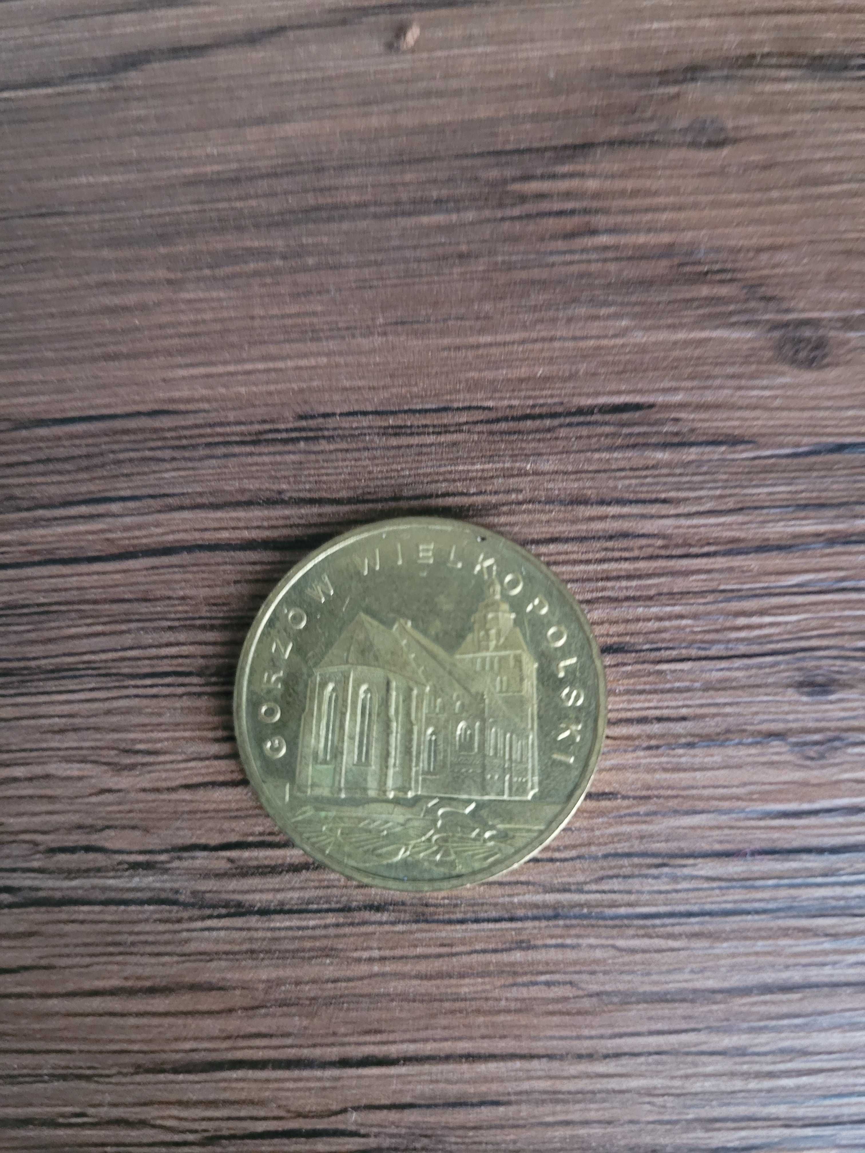 Moneta okolicznościowa 2 złote Gorzów Wielkopolski