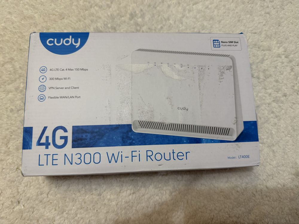 Маршрутизатор Cudy LT400 CAT 4
