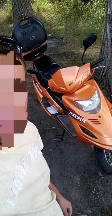 Скутер 49,5 двухмістний