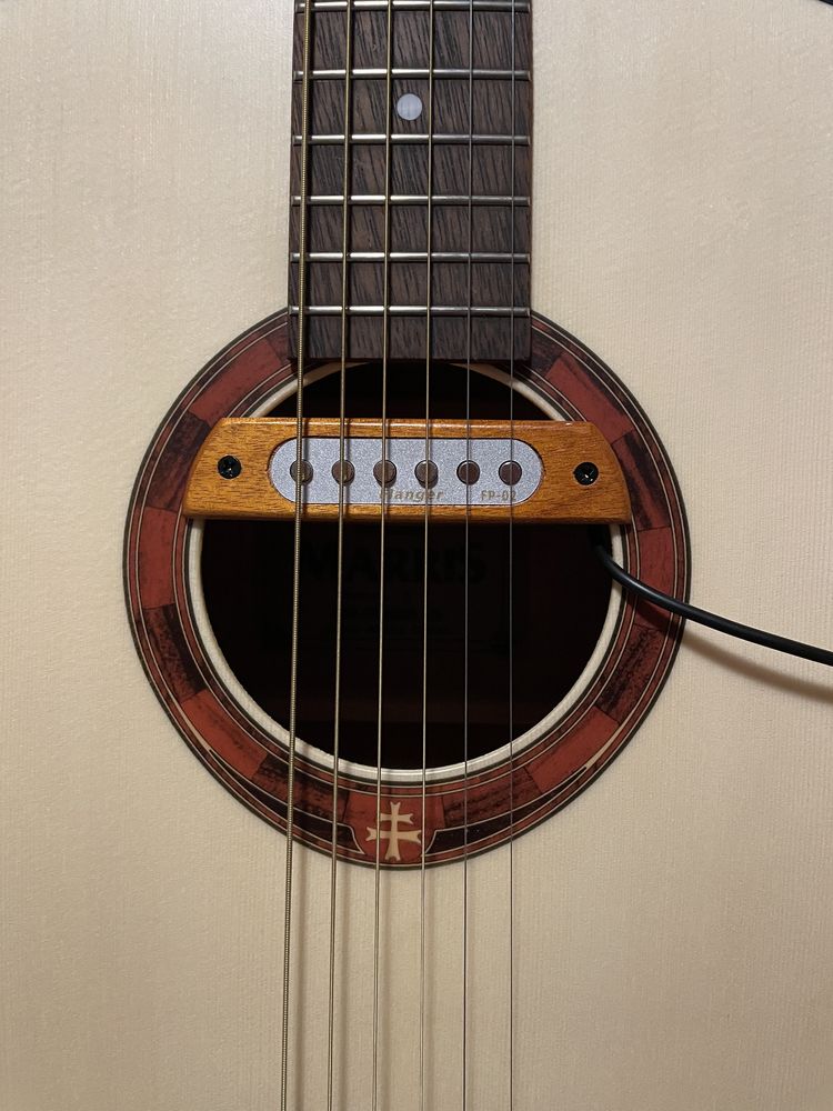 Gitara elektro-akustyczna Marris hand crafted - komplet.