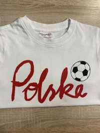 T-shirt firmy Coccodrillo z piłką, Polska, r. 116/122, 6-7 lat