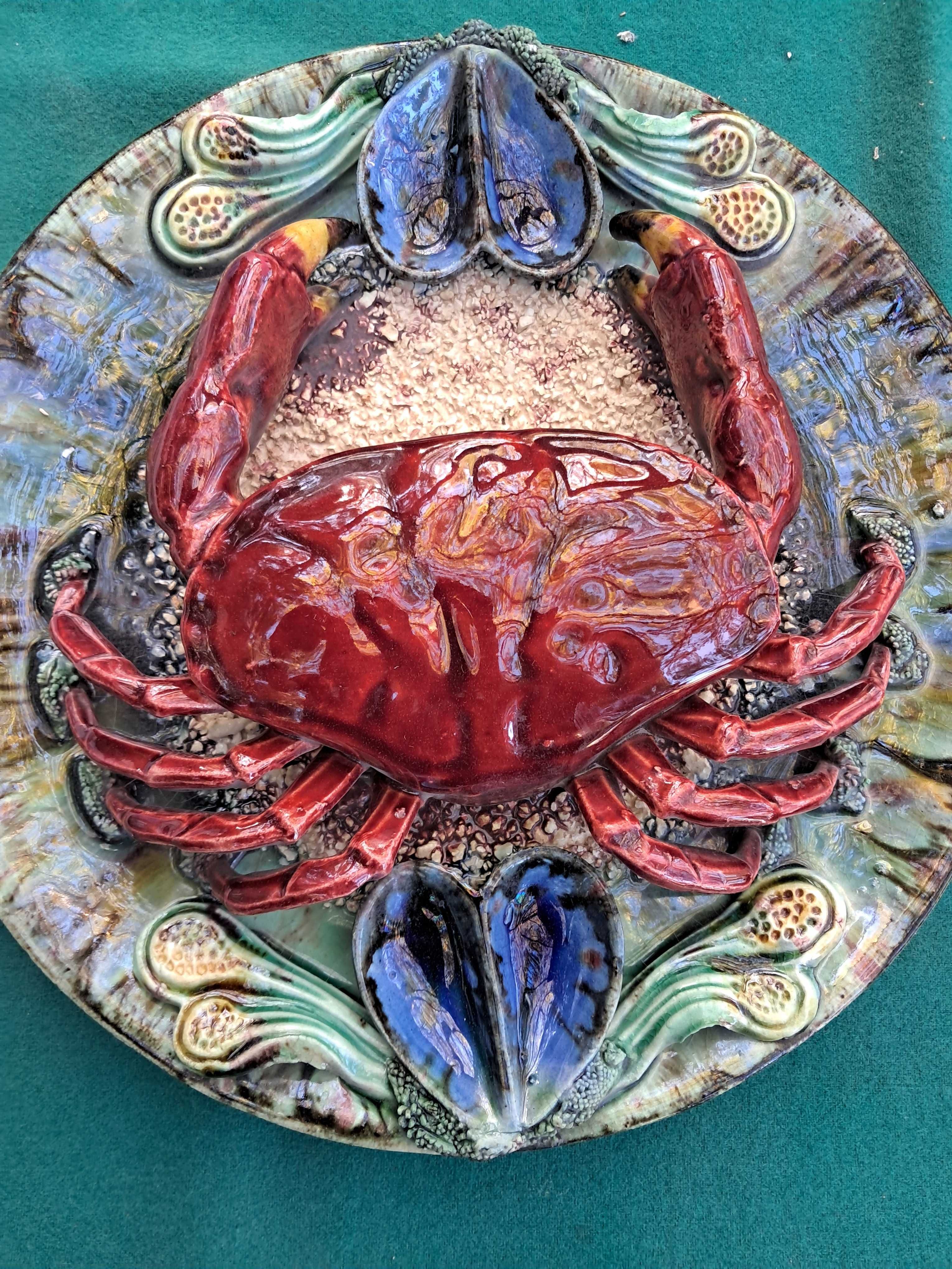 Prato ceramica das C.Rainha