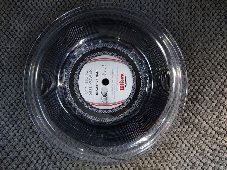Rolo de cordas Wilson para raquete de ténis