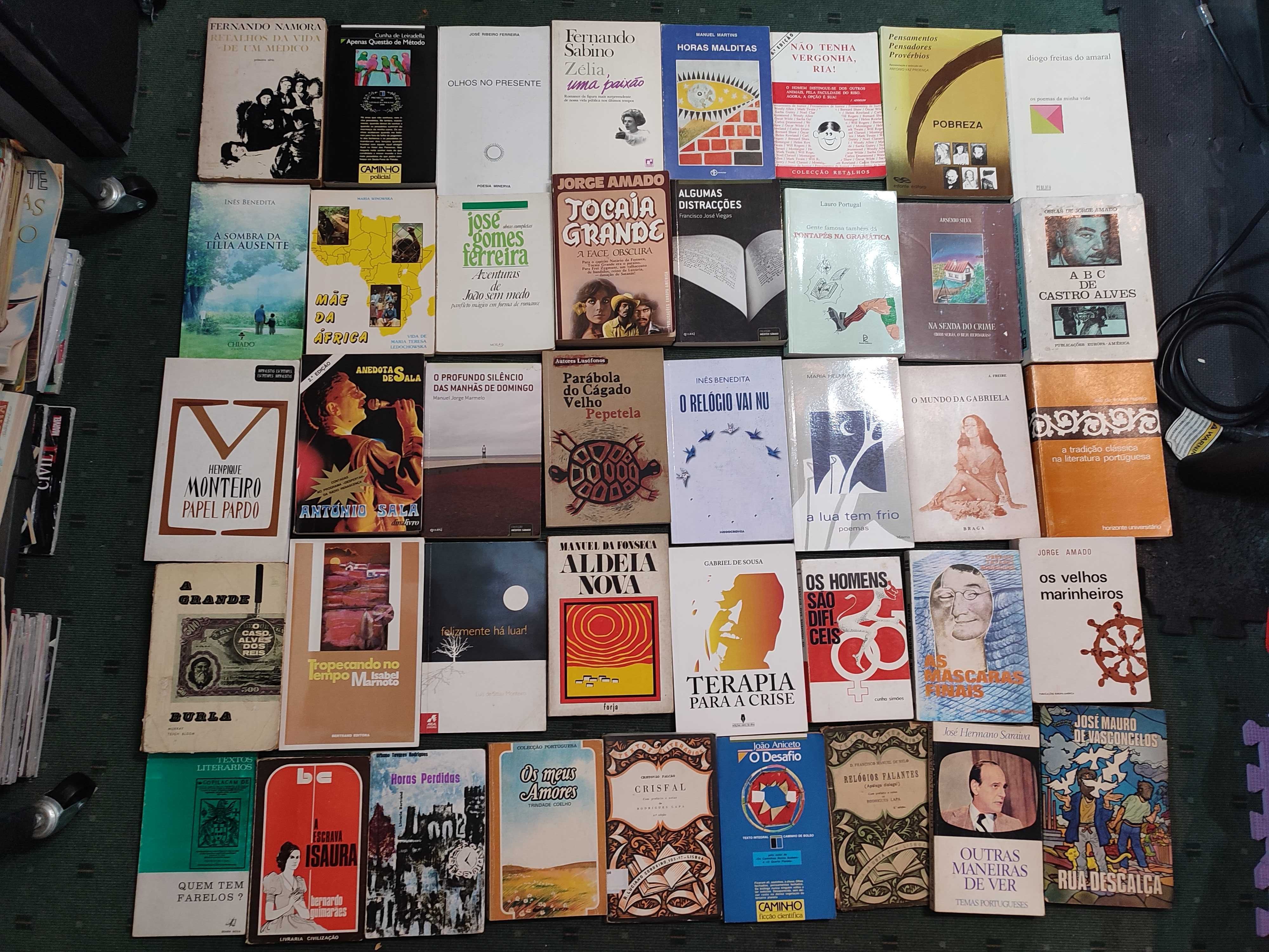 LIvros Autores Portugueses e Lusófonos - Cada 2 €