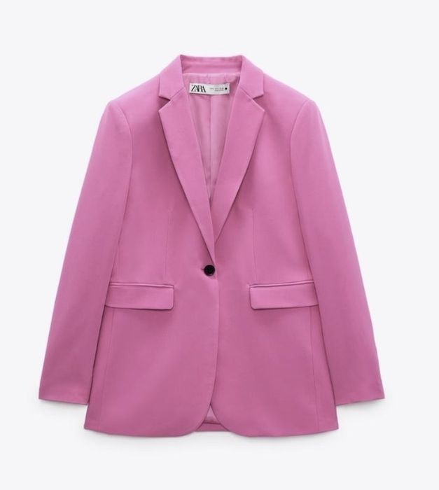 Zara пиджак оверсайз, жакет, блейзер