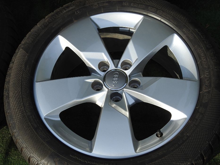 4xAlufelgi AUDI 17'' 5x112 ET47 7J piasta 57,1mm 8S0 19rok Jak Nowe