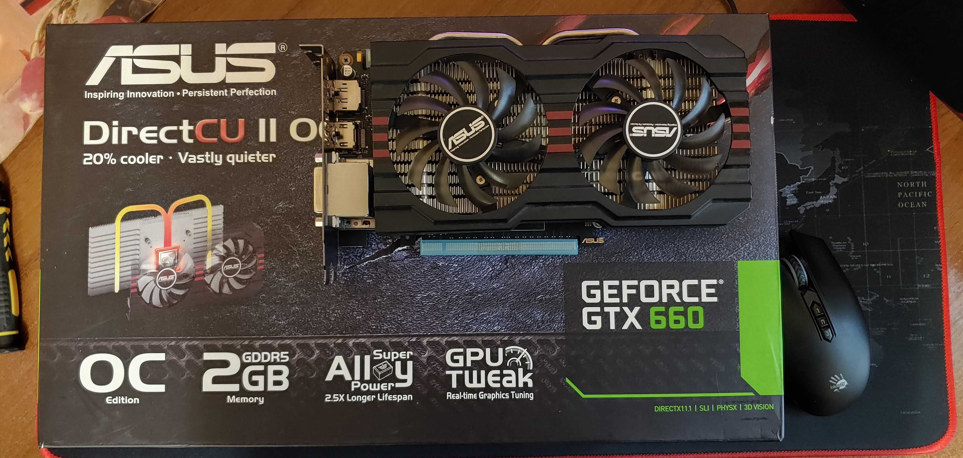 Asus GTX 660 OC один владелец