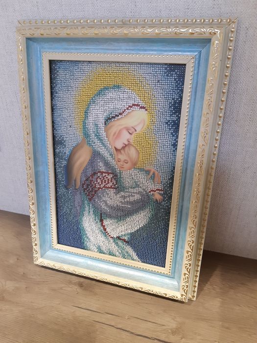 Икона " Мария и Иисус "