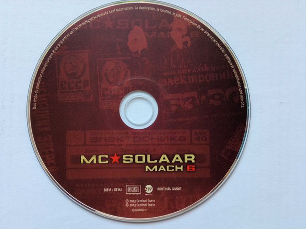 Аудио CD, Mc Solaar, альбом Mach 6