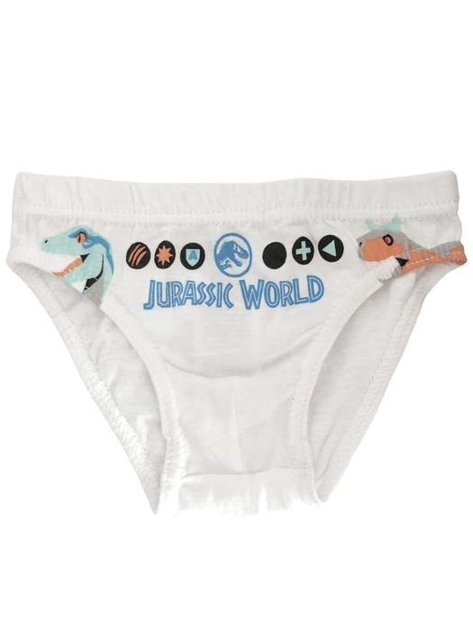 Slipy Majtki chłopięce Jurassic World dinozaury 3-pak 104/110