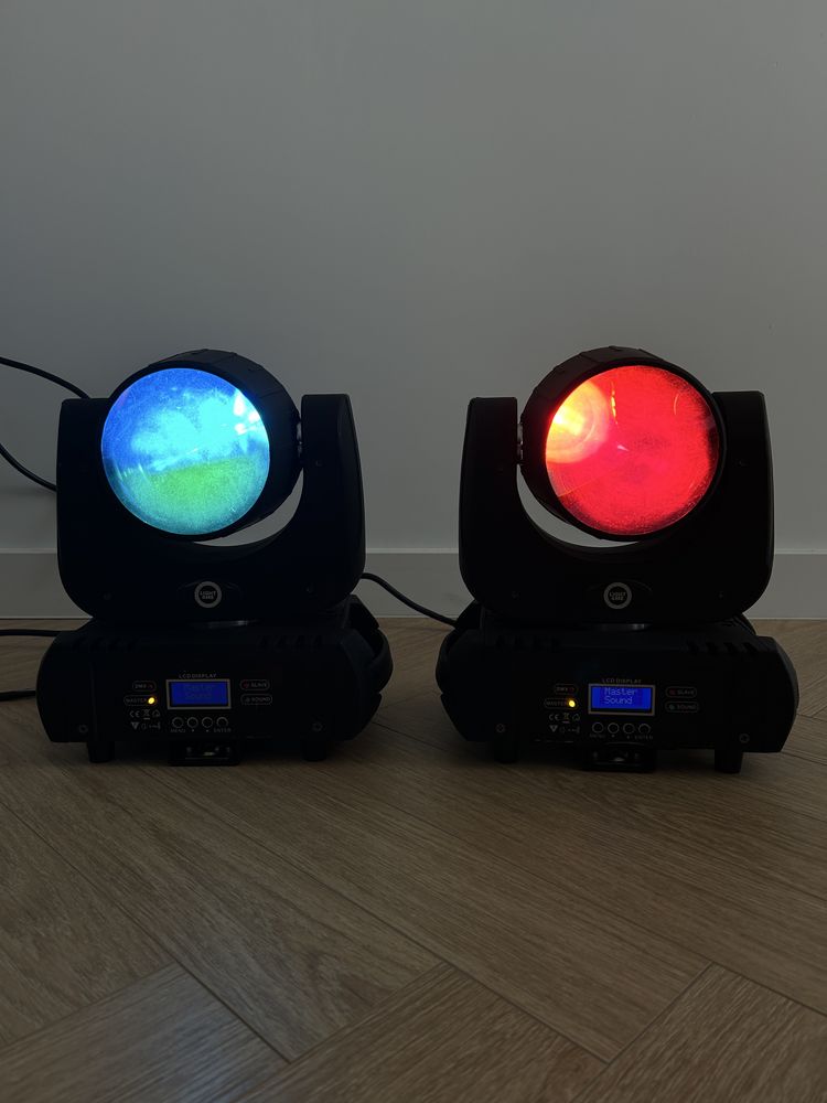 LIGHT4ME BEAM 60 LED głowa ruchoma mocna DJ torba zespół strobo 100W