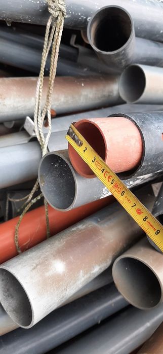 Rury plastikowe paszociąg koralikowy.