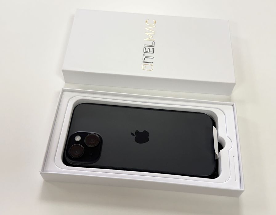 Apple iPhone 15 128GB 5G NOWY • Black • Gwarancja • Raty 0%