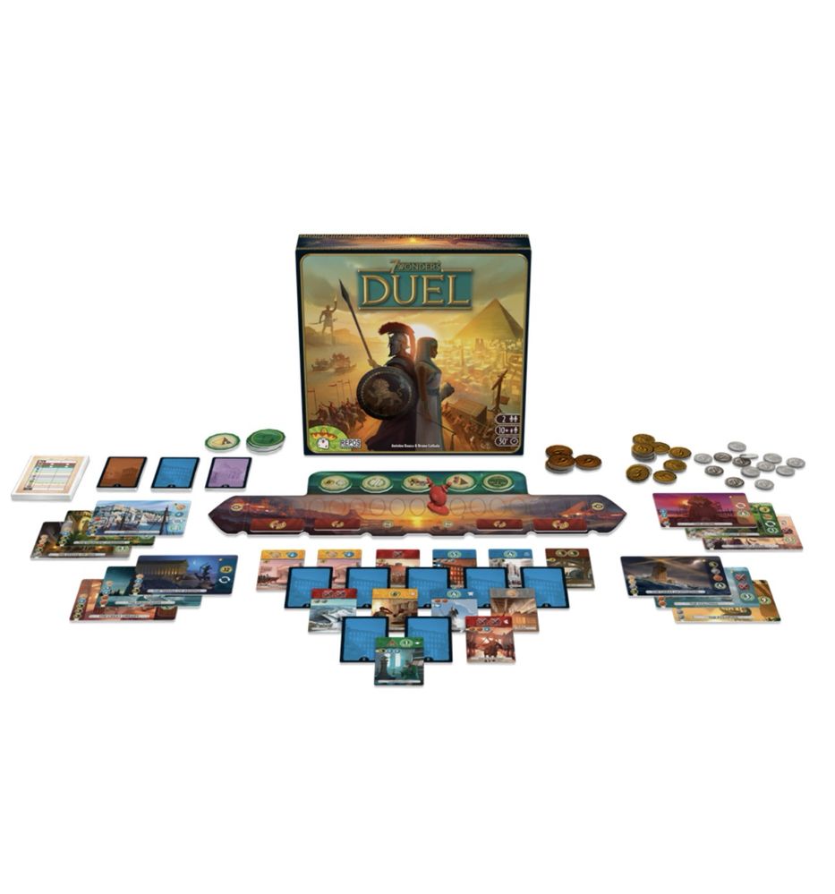 Настільна гра 7 Чудес: Дуель (7 Wonders: Duel)