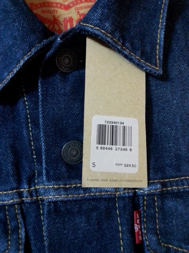 Джинсовый костюм LEVI'S оригинал