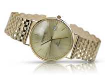 Złoty zegarek męski 14k 585 Geneve mw006y&mbw005y Katowice biżuteria