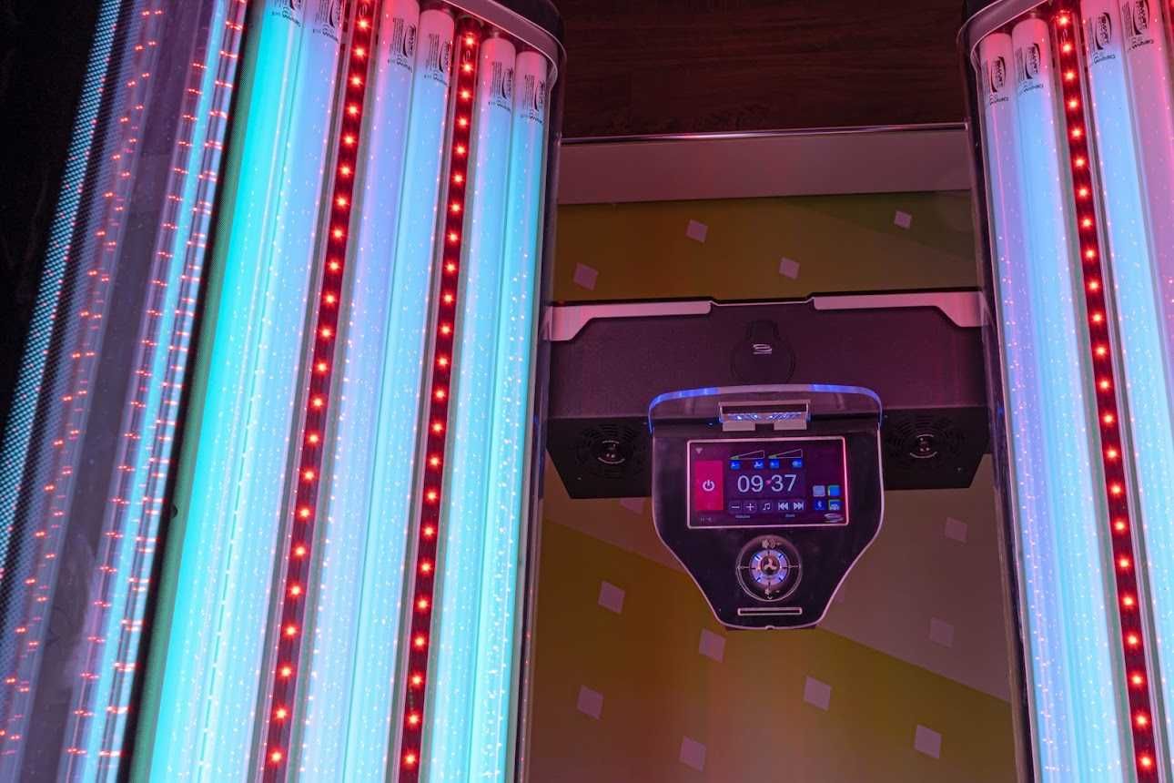 Solarium stojące otwarte Open Sun NOWE! HIT! TYLKO 4,9kW