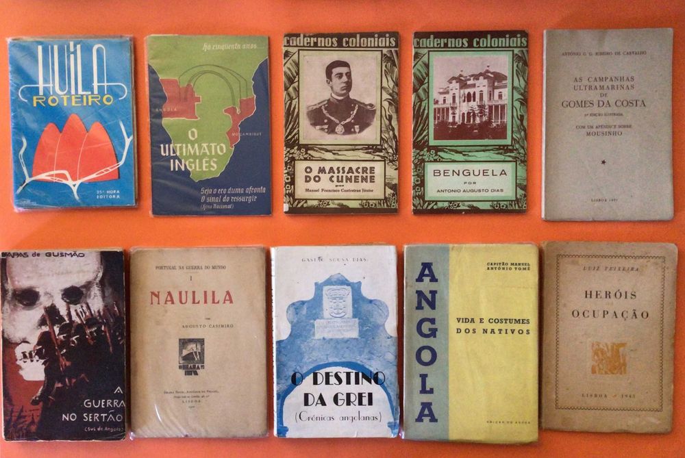 LOTE 25 LIVROS - História Sul de Angola - MUITO RAROS - Vários preços