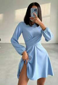 Сукня 46 розміру блакитна