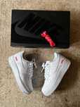 AF1\Powietrze*airDamskieNikeForce1SupremeWhite UnisexTrampki Rozm.44