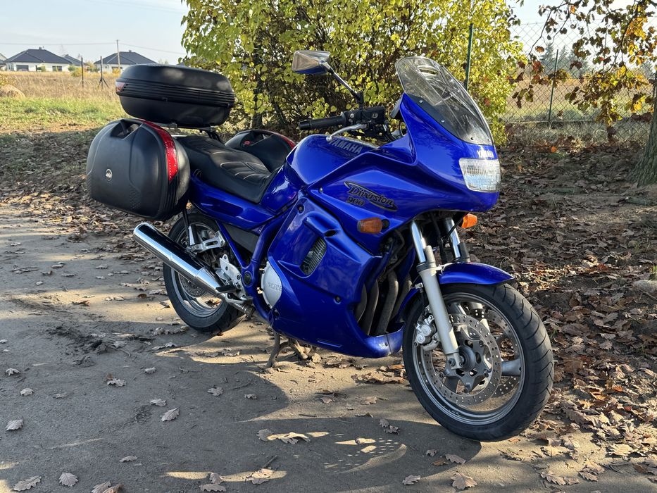 Yamaha XJ900 Diversion 1999r 3 kufry, nawigacja