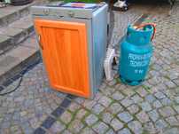 Lodówka Dometic 12 v,gaz,230 volt,szer:49 cm