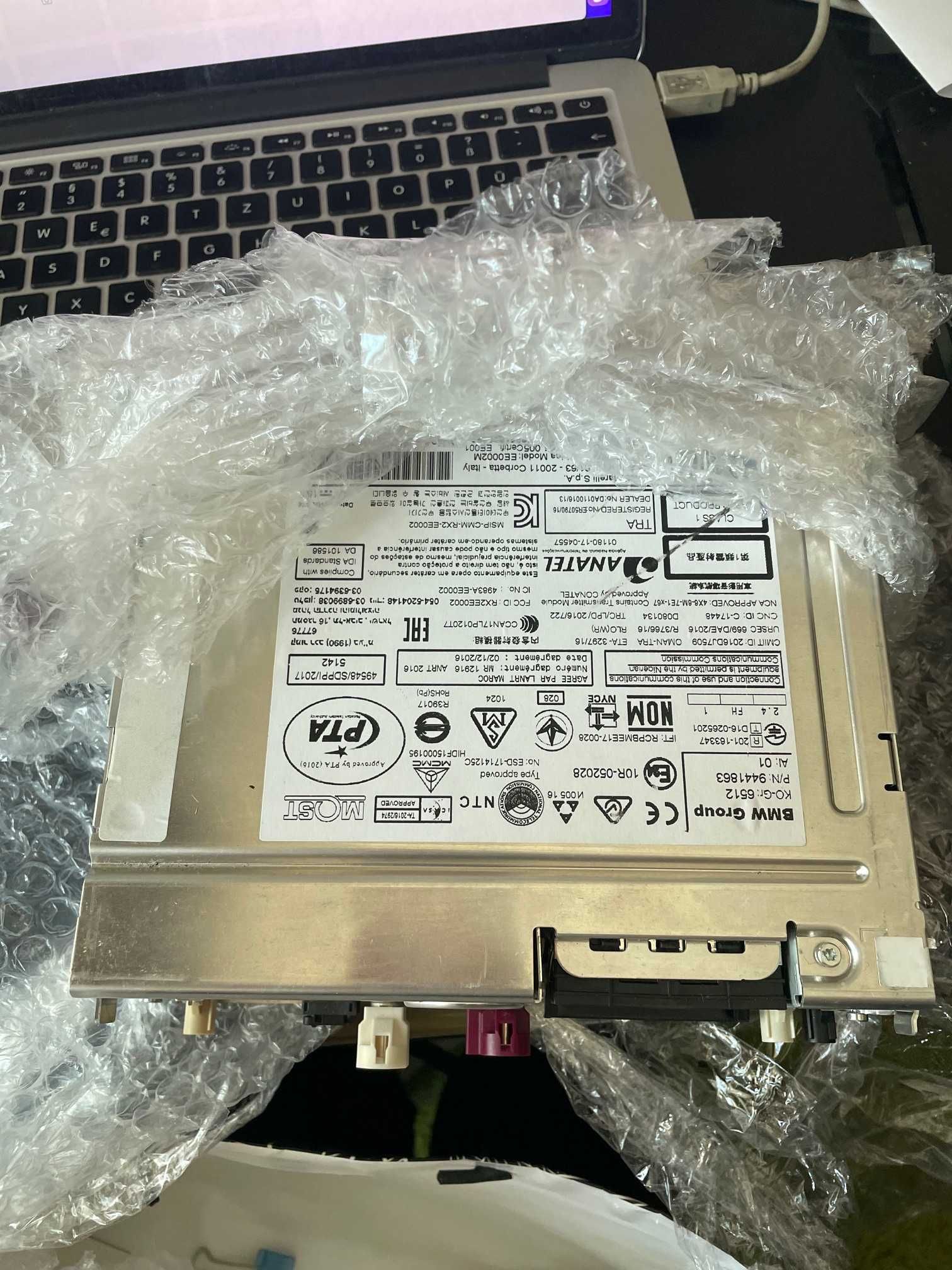 Sistema de navegacao de BMW serie 1 de 2019