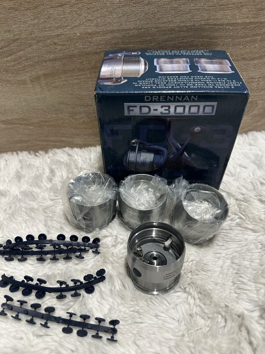 Szpule zapasowe do kołowrotka