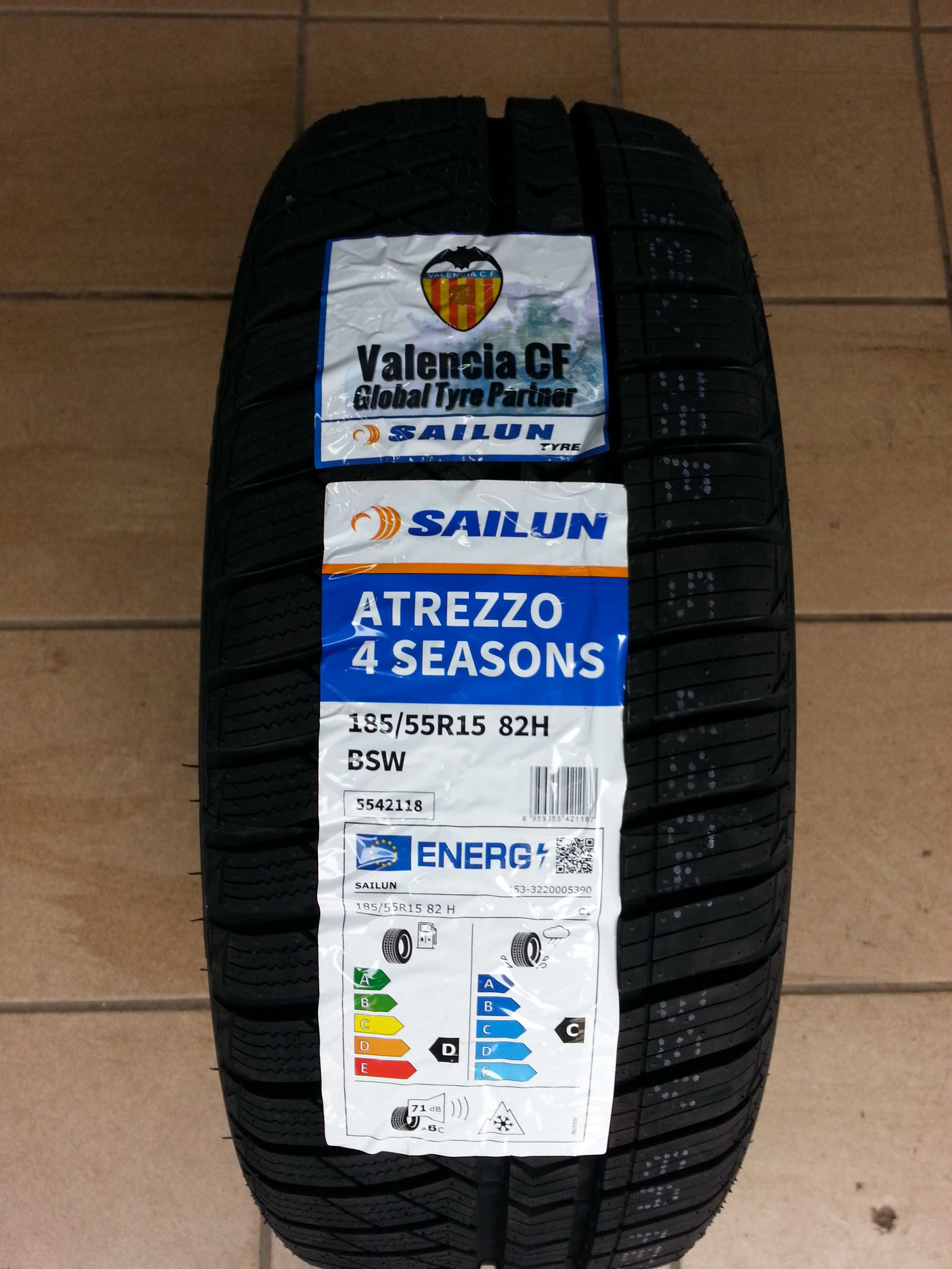 Opony wielosezonowe całoroczne 185/55r15 82H Sailun Atrezzo 4Seasons