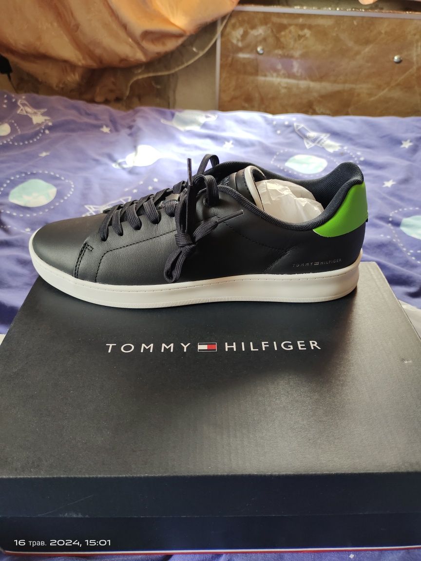 Шкіряні кросівки Tommy Hilfiger