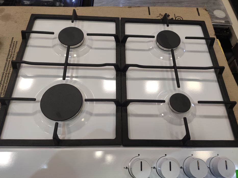 Варочная газовая поверхность AMICA PG 65KWPR  Польша Белая