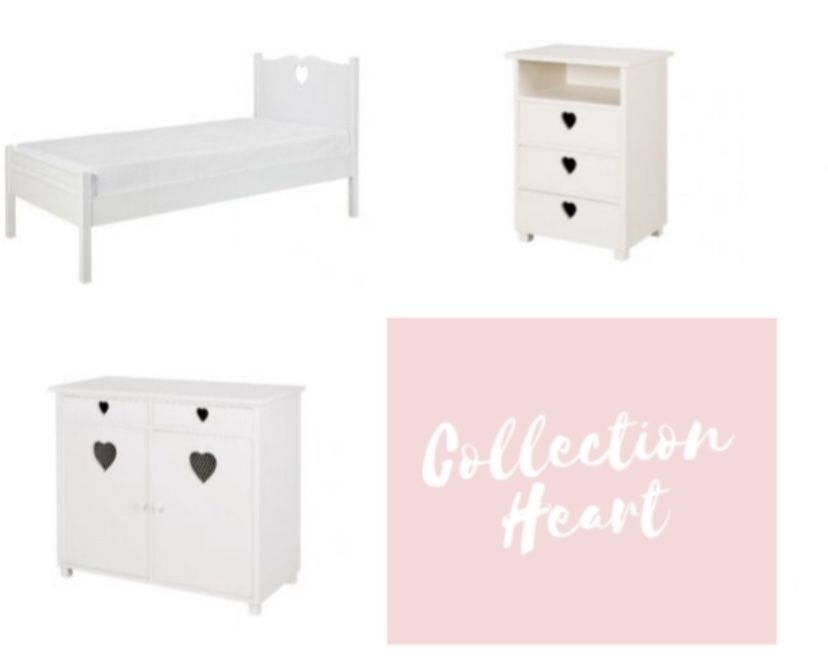 Vendo cama individual Heart da Homes in Heaven
